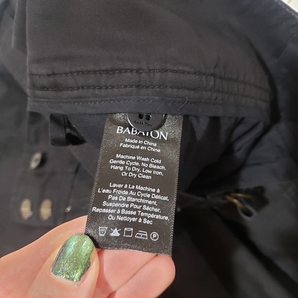 Aritzia Babaton Black Linen Blend Wide Leg Culotte Pants With Detachable Belt - Picture 8 of 9